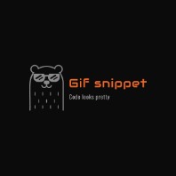 Gif Code Snippet